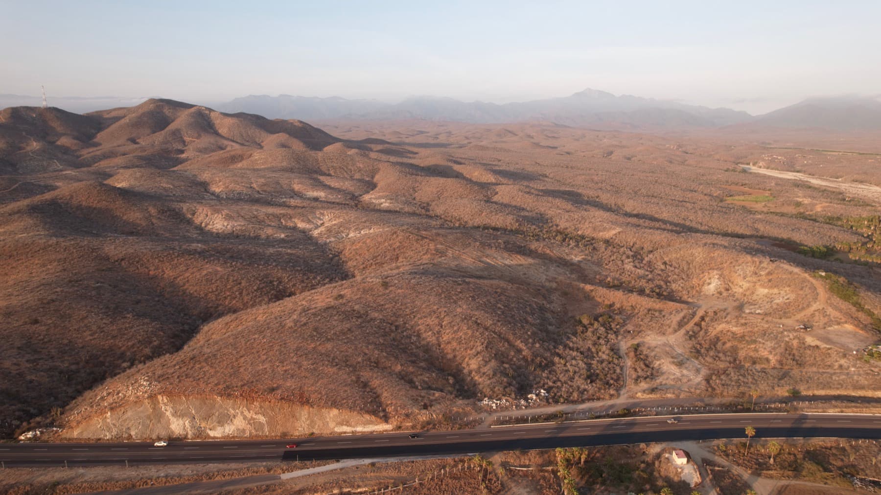 The land above Federal Highway 19